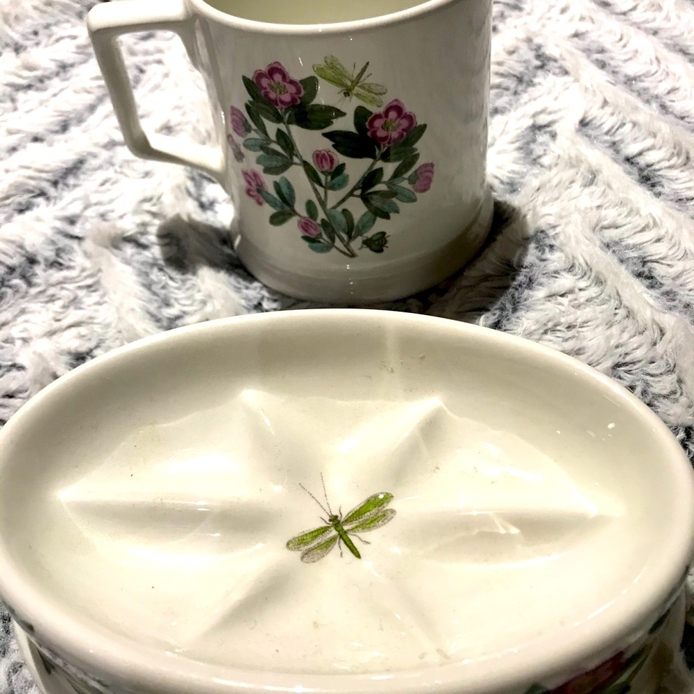 Portmeirion Botanic Garden soap dish/shaving mug